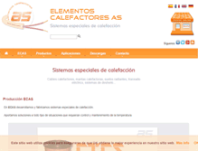 Tablet Screenshot of elementoscalefactores.com